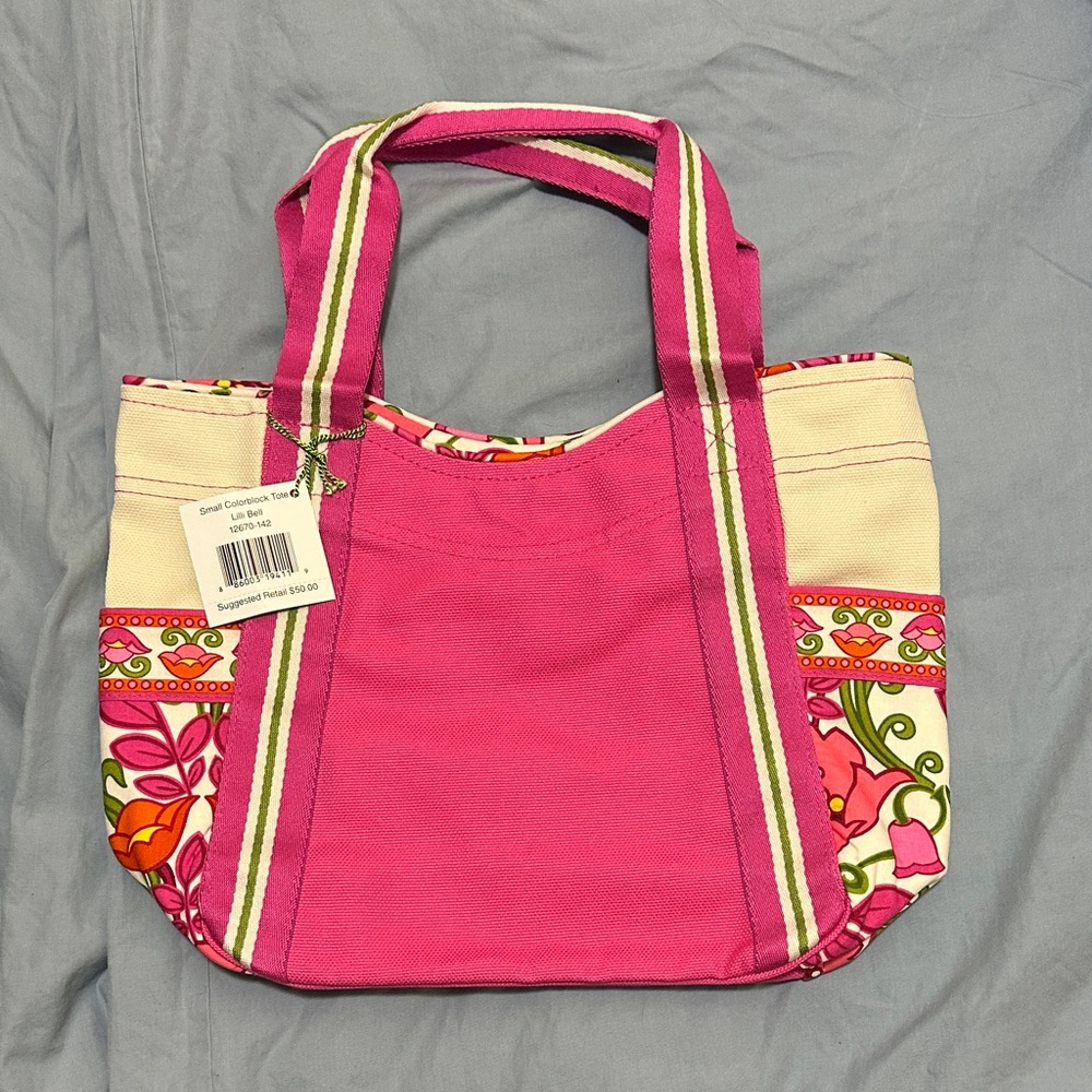 Brand New Small Colorblock Totoe Lilli Bell